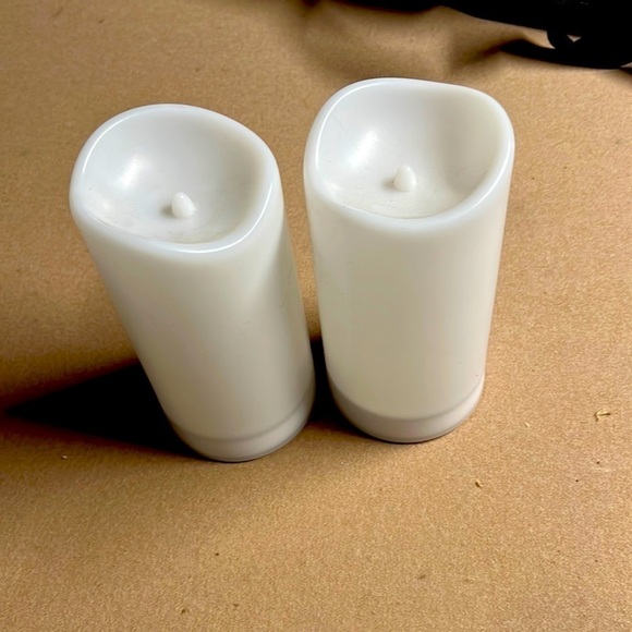 TWO Battery operated candles  - Never Used - Picture 1 of 3